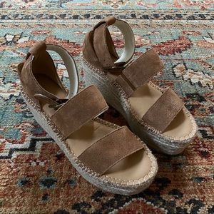 NWOT Soludos Palma Platform Sz 6